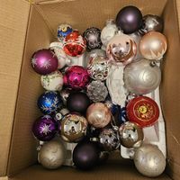 karton weihnachts schmuck 