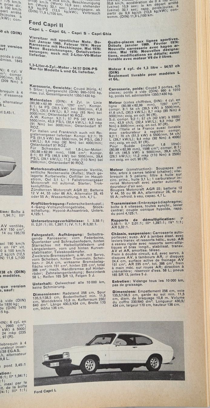 Riviste & Magazine: Automobil Revue 1977 – Usato da Lyss venduto da rochen54 2
