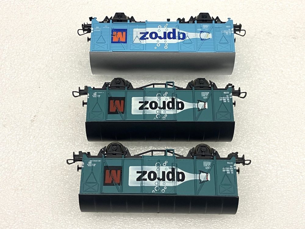 Roco Modelleisenbahnen: Roco 46842-Liliput H0= 3x Güterwagen SBB aproz MIGROS – Gebraucht aus Thun von retoolinoo 5