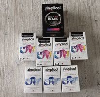 Simplicol Textilfarben Set schwarz neu