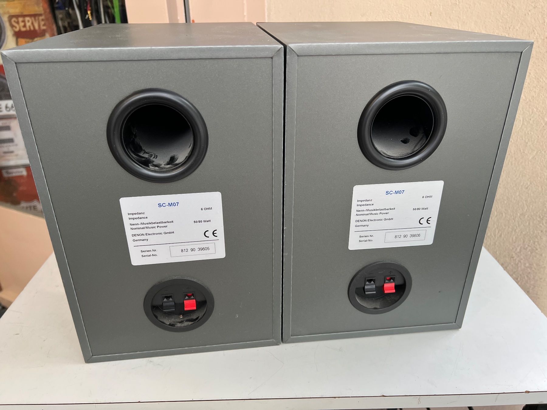 Lautsprecher: Denon SC-M07 Kompaktlautsprecher-Boxen – Gebraucht aus Gebenstorf von Secondtronik 3