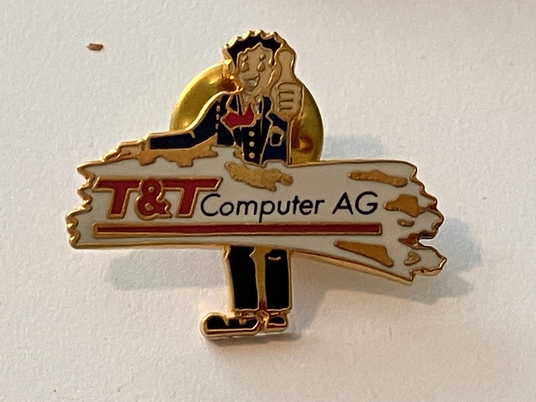Plaquettes & Badges: 1 Pin T&T Computer – D'occasion à Basel par djwwpp
