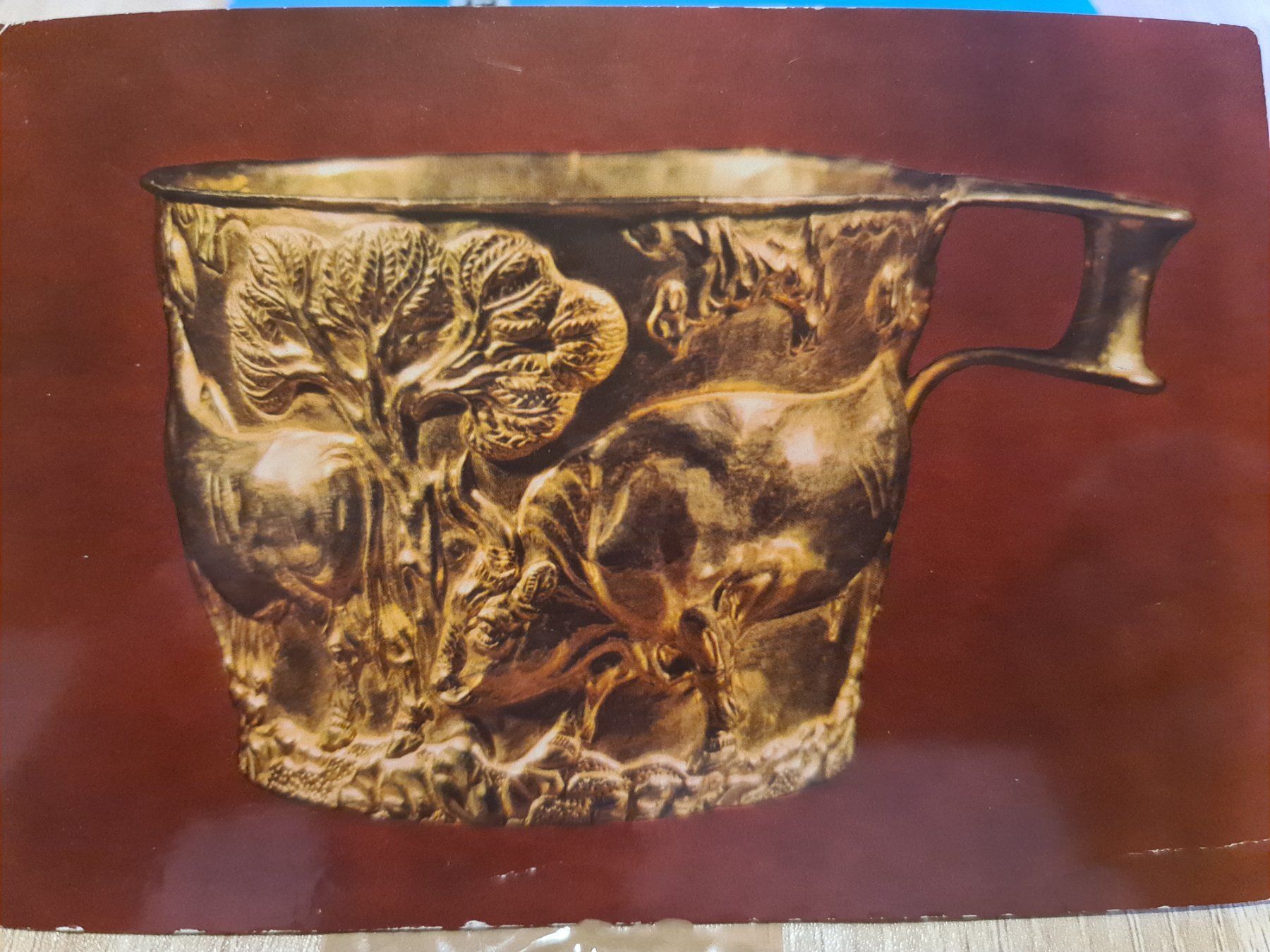 Cartoline postali: Ansichtskarte Goldener Kelch Kreta – Usato da Dintikon venduto da Vexi