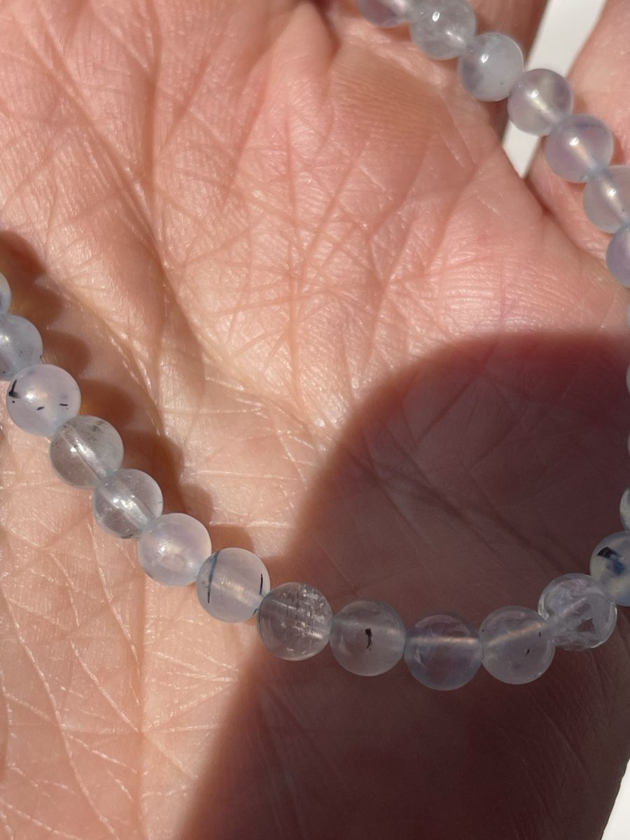 Armbänder & -reifen: Aquamarin-Armband, 6mm Perlen,  – Neu und originalverpackt aus Schiers von sisikristall 1