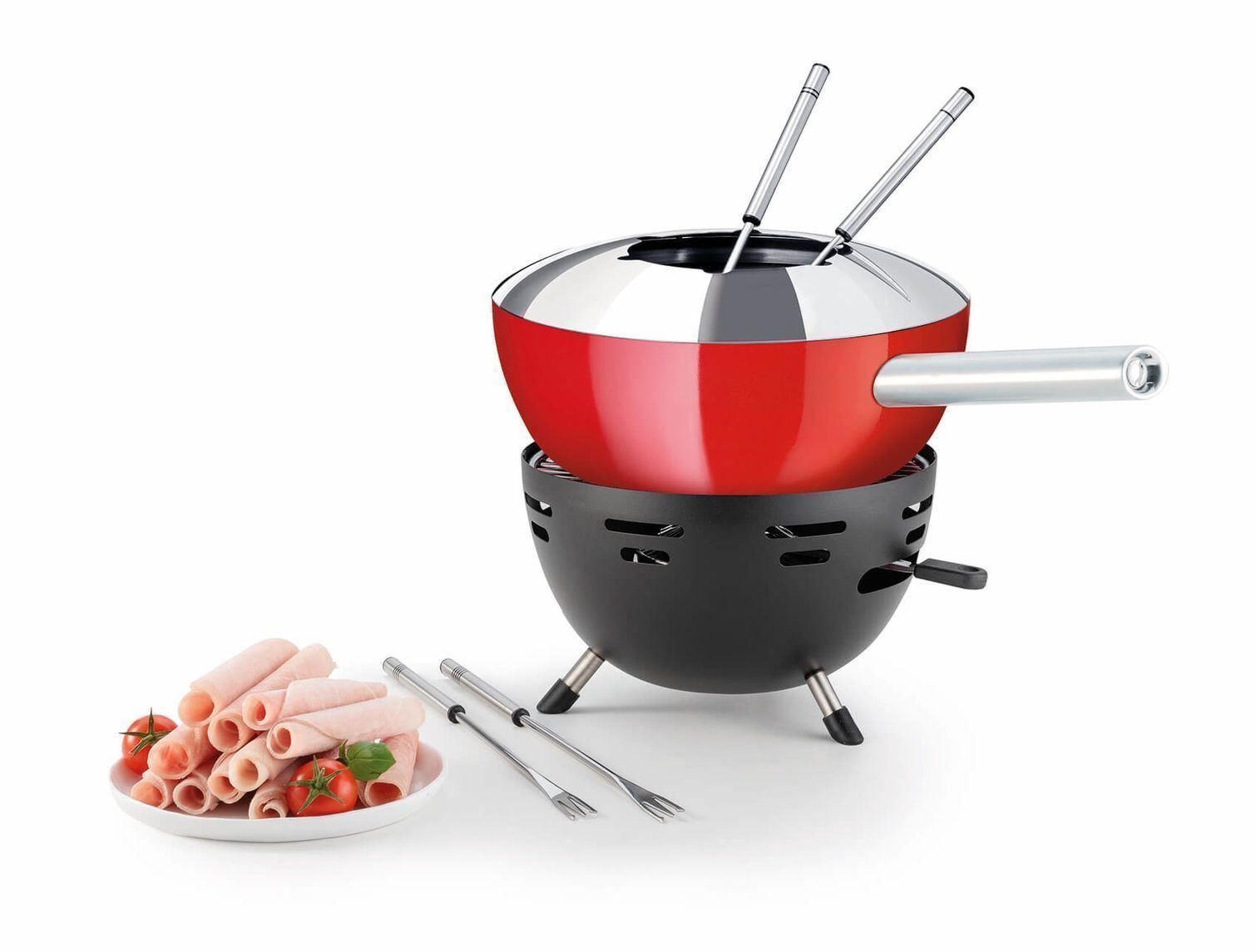 Elettrodomestici da cucina: KOENIG Fondue-Set Grill – Nuovo e nell'imballaggio originale da Zürich venduto da pssahin