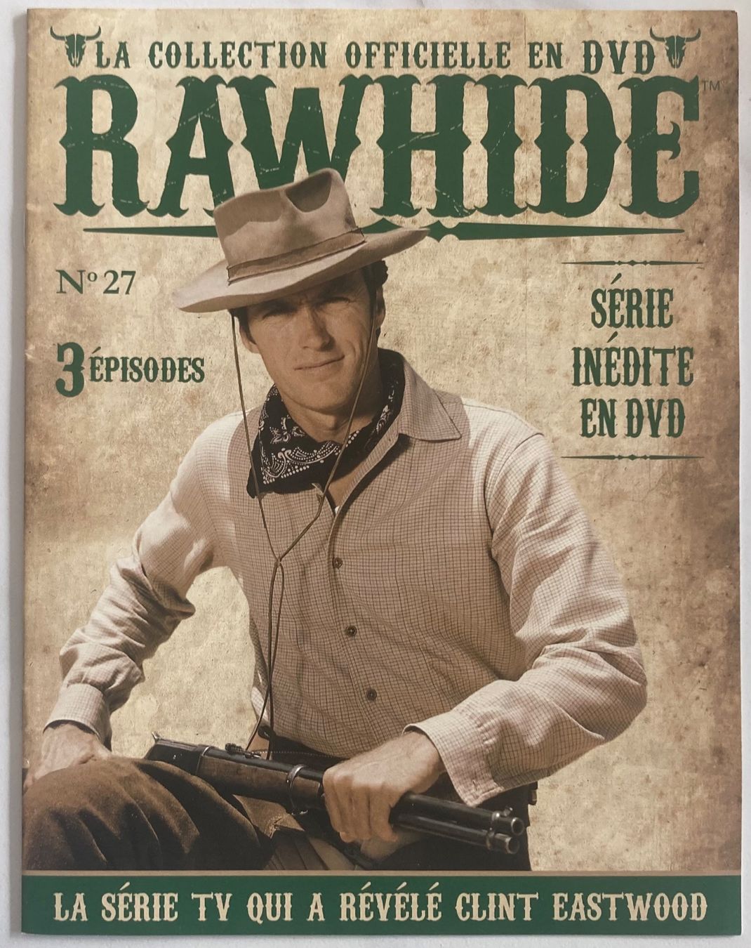 Tutti i DVDs: CLINT EASTWOOD - RAWHIDE N°27 – Usato da Poliez-Pittet venduto da Newtown-Records 1
