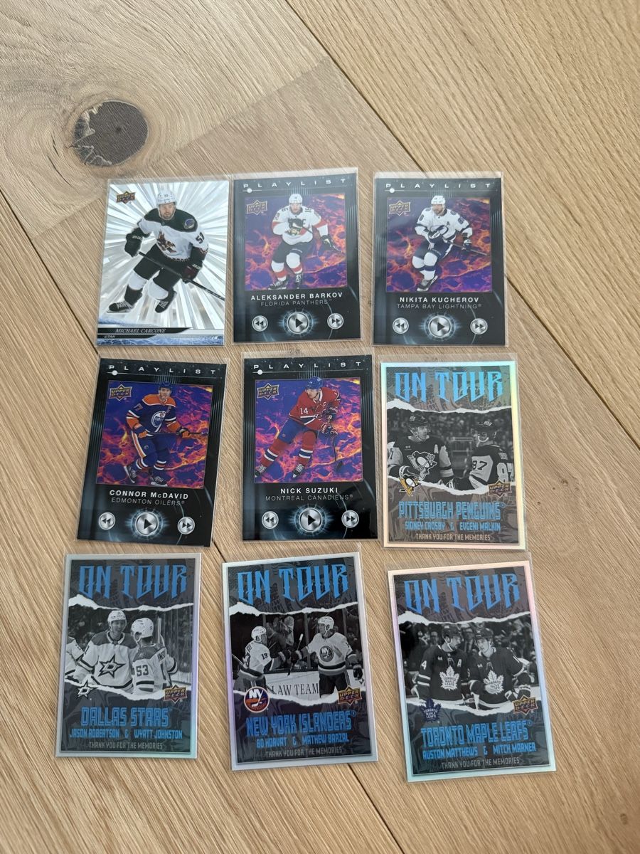 NHL Sammelbilder & Trading cards: 54 Special Upper Deck 24-25 NHL Cards – Neu (gemäss Beschreibung) aus Goldach von Swiizzy27 2