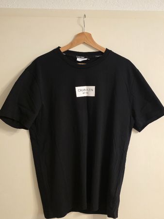 T-Shirt Calvin Klein Herren Schwarz XXL