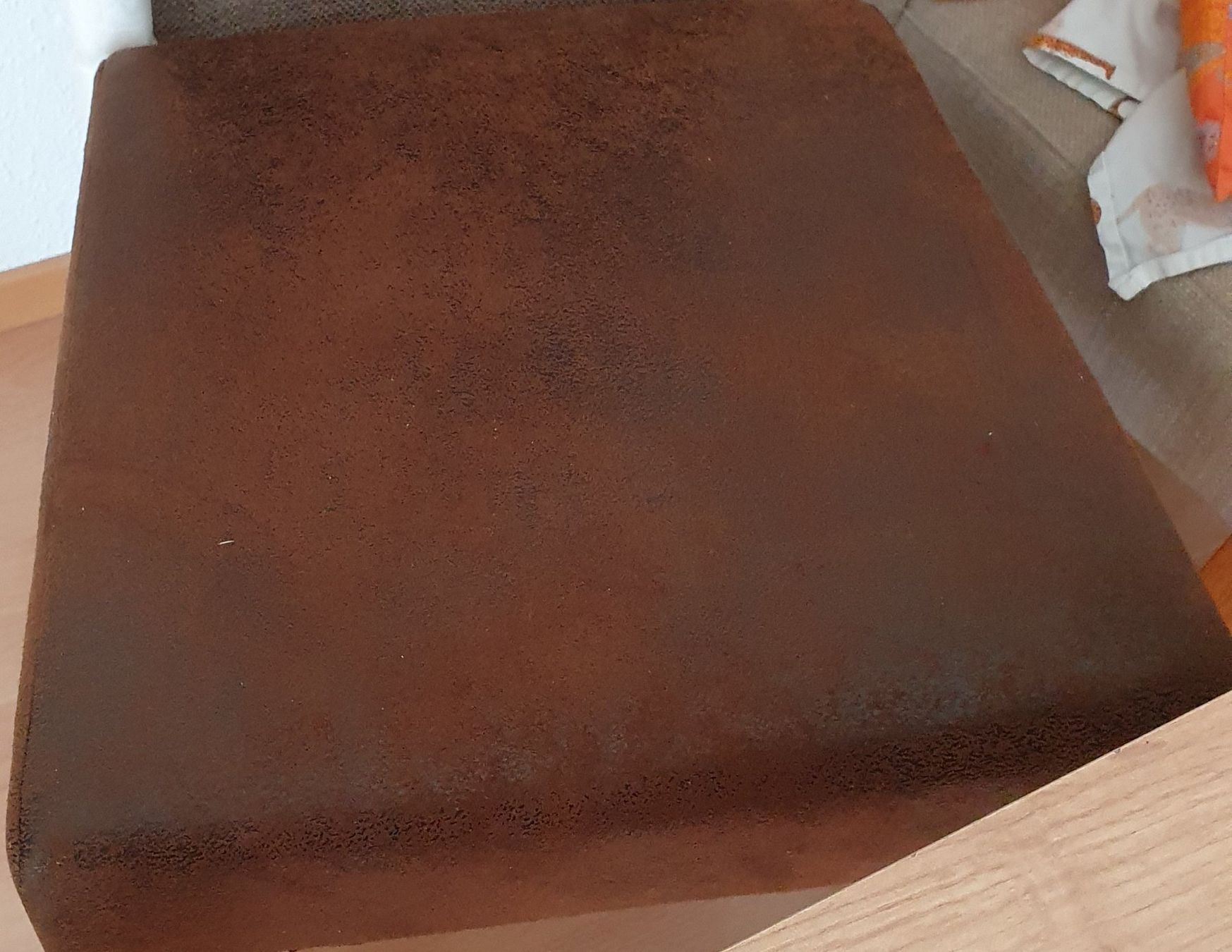 Sedie: Esszimmer Stuhl Braun Wildleder Optik – Nuovo e nell'imballaggio originale da Klingnau venduto da Fee1960 1