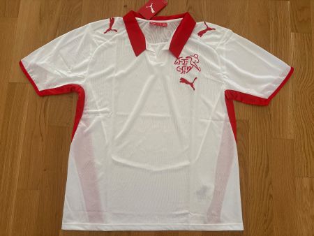 ORIGINAL SCHWEIZ NATI TRIKOT 2008/10 PUMA S NEU