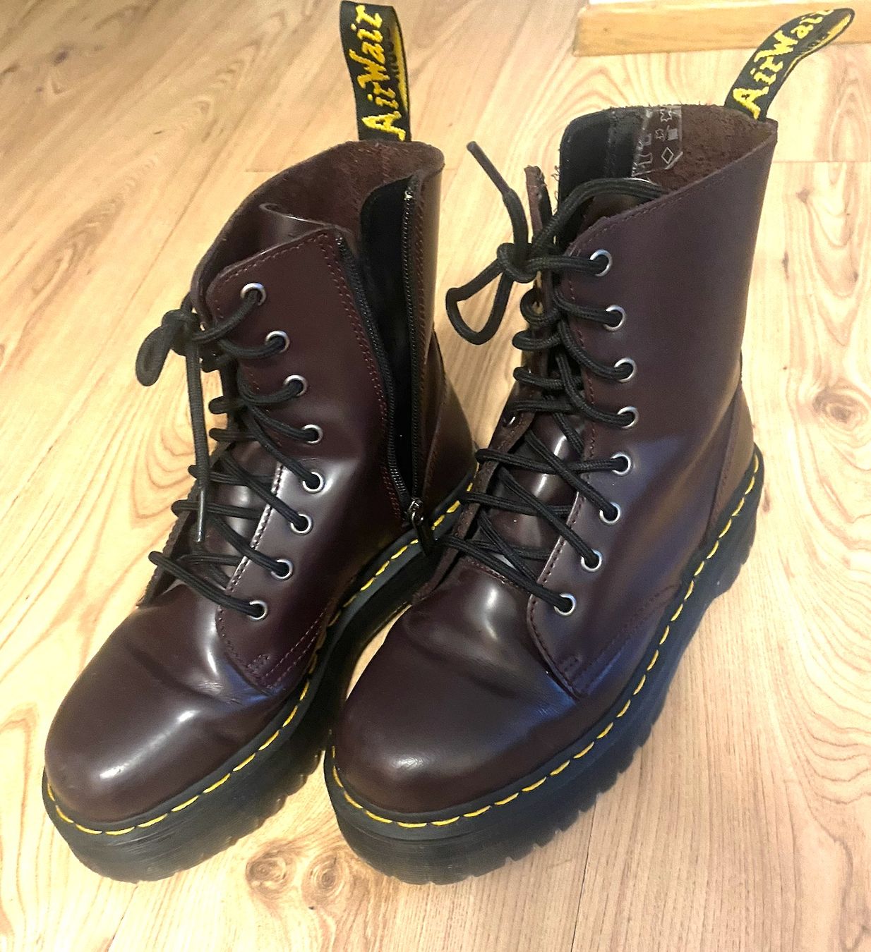 Dr. Martens Scarpe da donna: Dr Martens Stiefel aus Leder – Usato da Zürich venduto da kat_vd2b 1