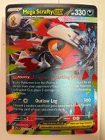 Mega Scrafty ex | 135/217 | Pokémon TCG | Englisch