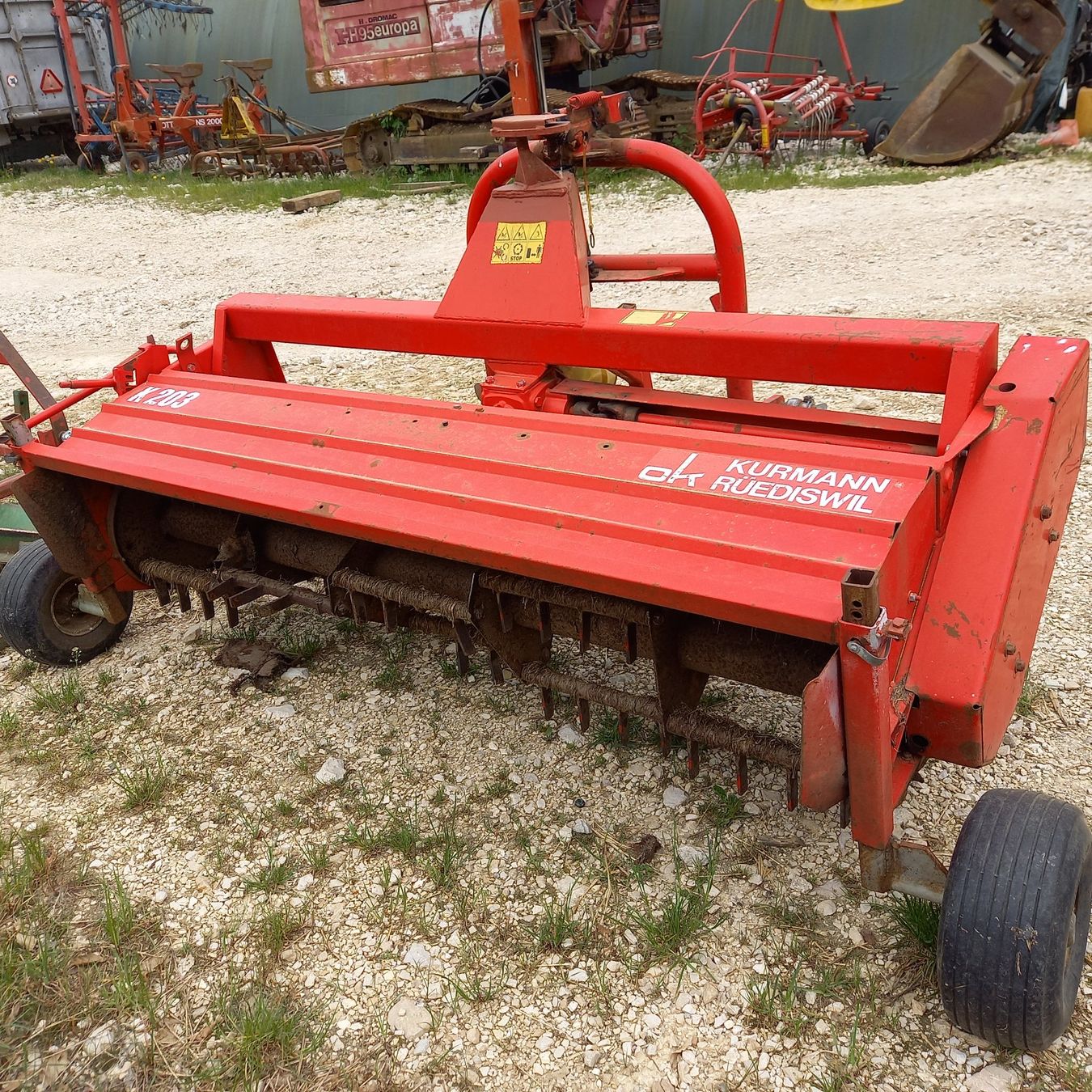 Tutte le macchine: Mäh-Aufbereiter Kurmann K203 – Usato da Vermes venduto da thlk