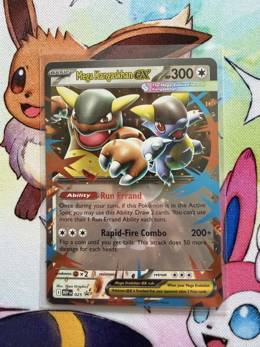 Pokémon Carte collezionabili: Pokemon Mega Kangaskhan EX 025 MEP  – Usato da Grindelwald venduto da TSG-G-Town