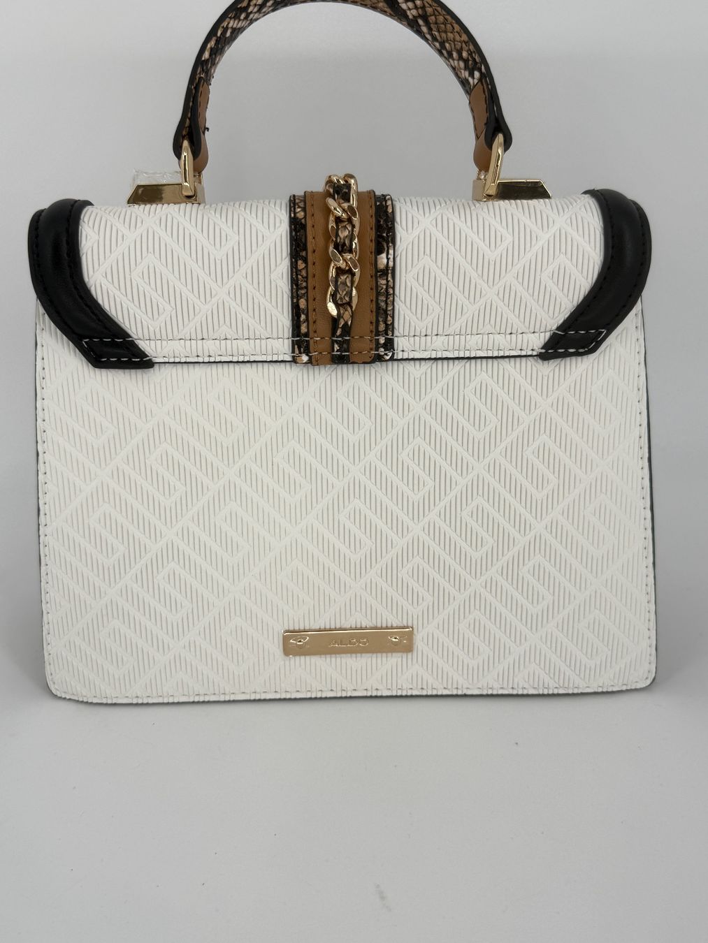 Aldo Borse da donna: Aldo Handtasche mit Schlangenleder-Akzent – Nuovo (secondo la descrizione) da Auenstein venduto da moin. 2