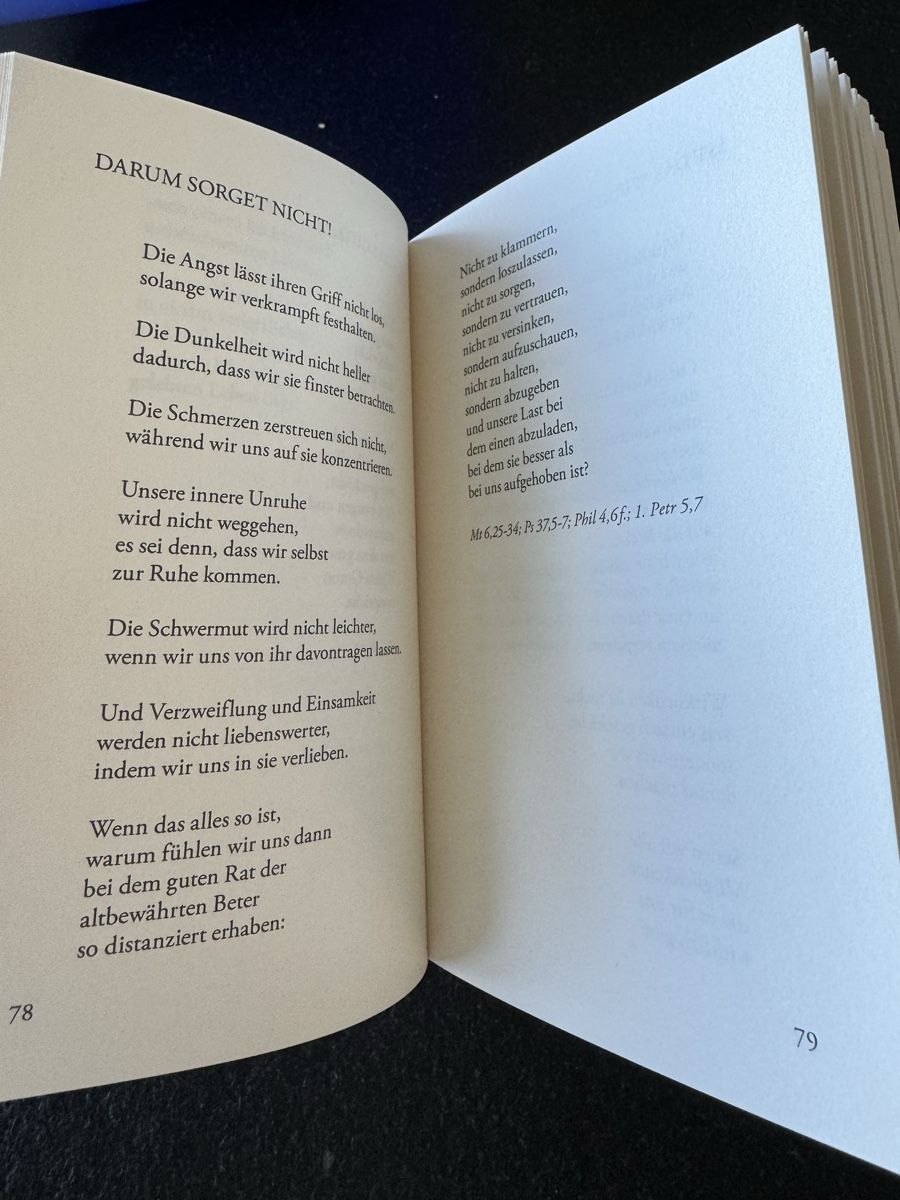Libri: Sorge dich nicht von Hans-Joachim Eckstein Buch – Nuovo (secondo la descrizione) da Freidorf TG venduto da sito75 3