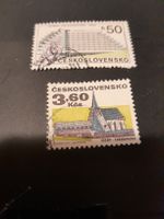 2 Timbres Tchécoslovaquie, collection rare, année 71!