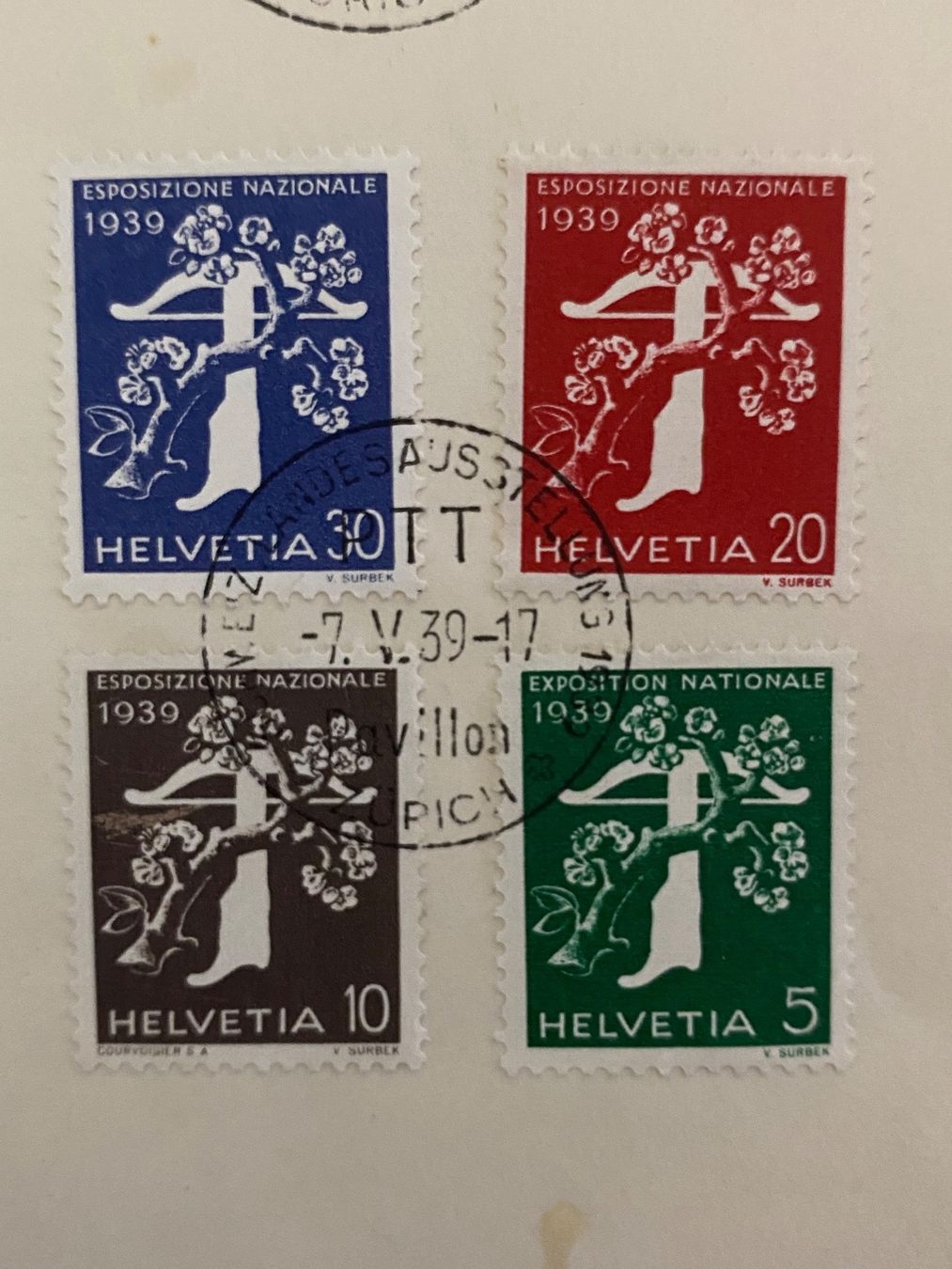 Tutti i francobolli: Timbres - Souvenir PTT – Usato da Petit-Lancy venduto da Solcarm 1