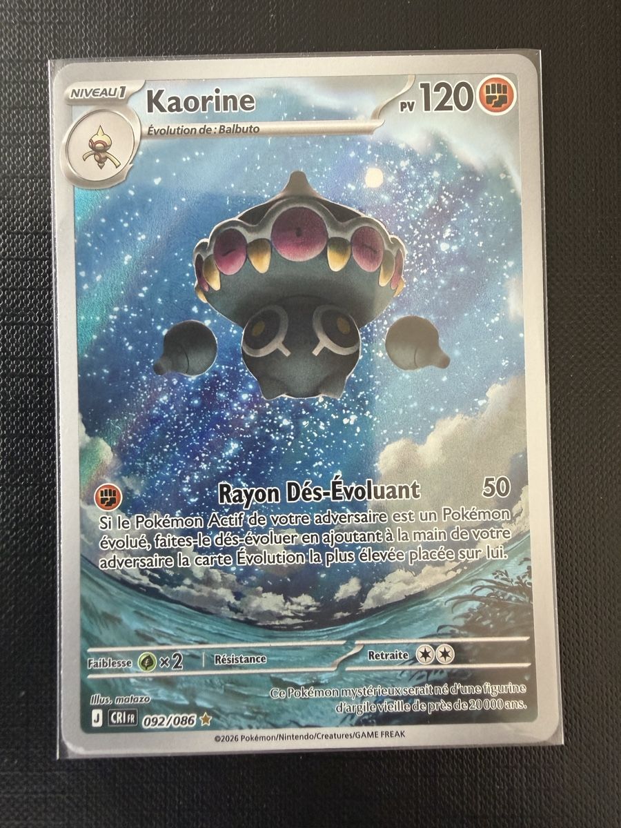 Pokémon Sammelbilder & Trading cards: Kaorine #092 CRI FR – Neu (gemäss Beschreibung) aus Savigny von Matgab94