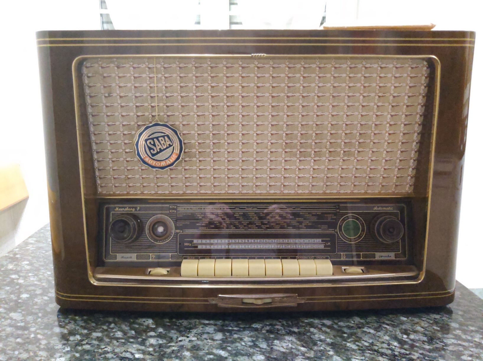 Saba Radio: SABA Meersburg Automatic 7 – Usato da Arnegg venduto da Arnrom