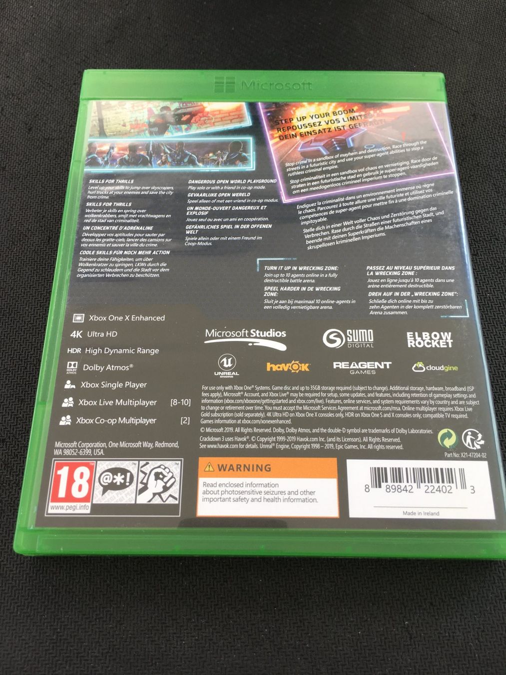Microsoft Giochi: Crackdown 3 - Xbox One – Usato da St.Gallen venduto da sjosjo 1