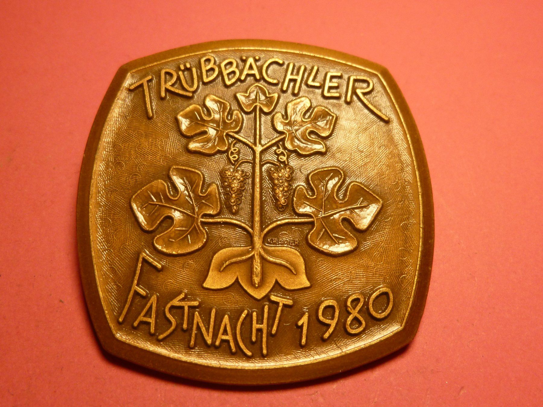 Placchette & Badge: TRÜEBBACH 1980 BRONZE – Usato da Ried (Muotathal) venduto da Mandarin02