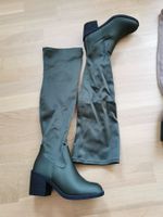 Overknees Khaki