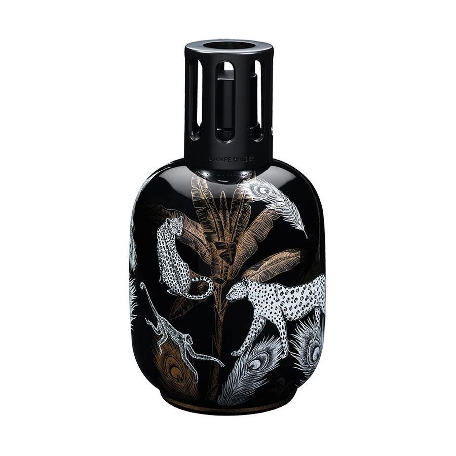 Lampade: Lampe Berger Jungle Schwarz – Nuovo e nell'imballaggio originale da Wettingen venduto da Swala