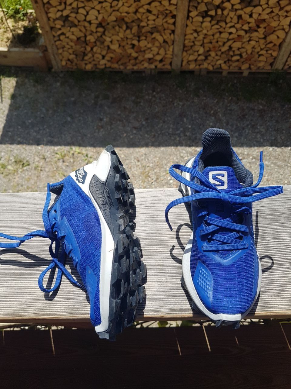 Scarpe per ragazzi: Salomon alpha cross 31 – Nuovo (secondo la descrizione) da Krattigen venduto da Heutilli 1