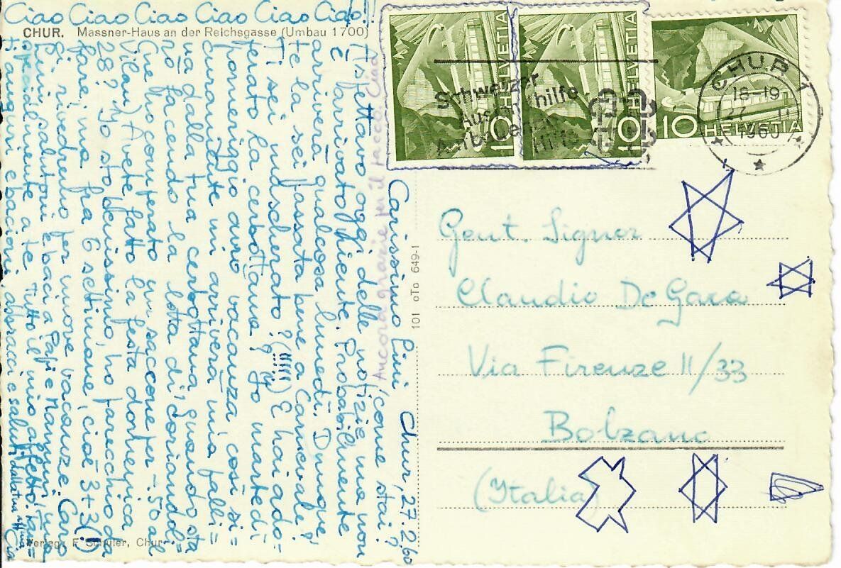 Cartes postales: Chur – D'occasion à Hochdorf par Ziegel-16 1