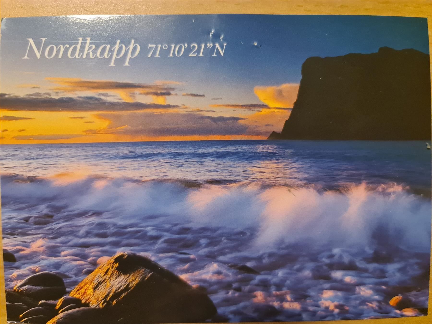 Cartoline postali: Ansichtskarte Nordkapp – Usato da Dintikon venduto da Vexi
