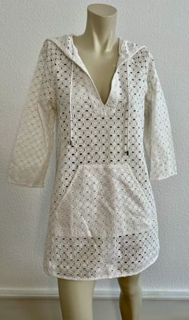 ZIMMERMANN Kleid weiss Baumwolle 100% Grösse XS neuwertig