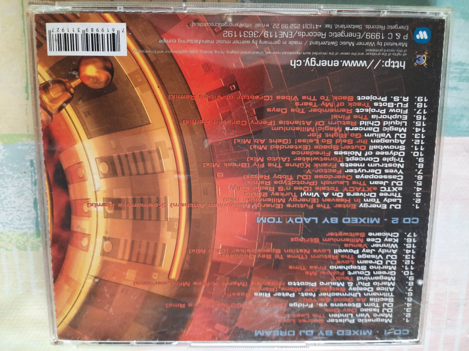 CD: Cd Energy 99 Millenium  DJ Dream & DJ Lady Tom – Usato da Pully venduto da bro_n52j 1