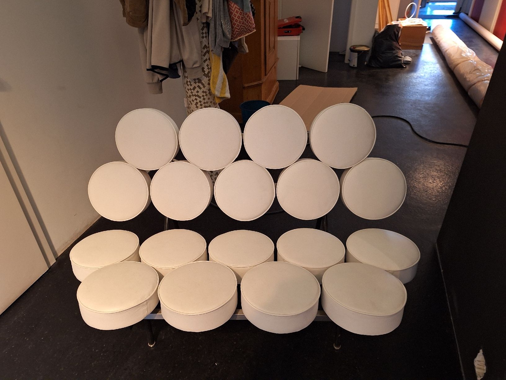 Herman Miller Divani: ORIGINALGRÖSSE Marshmallow Sofa Design George Nelson – Usato da Allschwil venduto da elbasileo