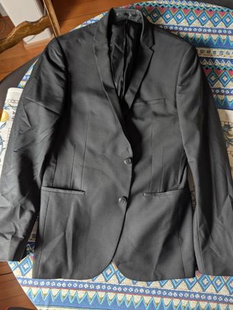 Black Blazer Jacket Size M good condition