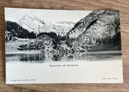 Ansichtskarte „Golzernsee und Düssistock“