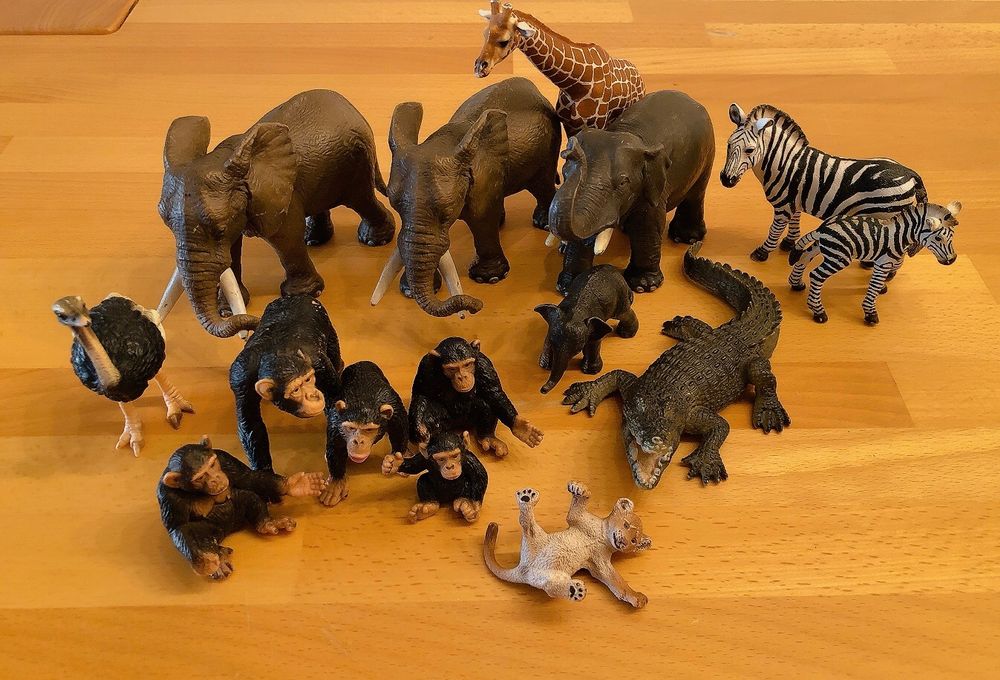 schleich safari tiere gebraucht