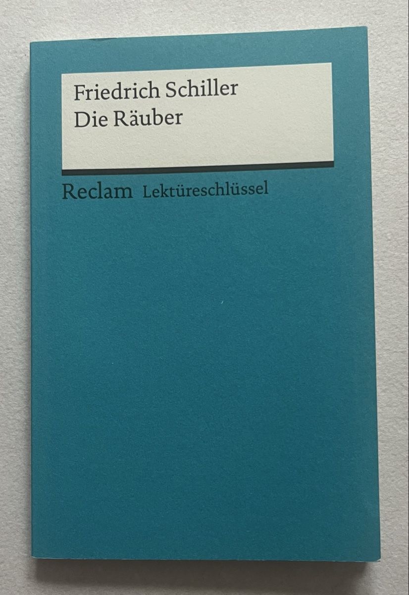 Livres: Die Räuber - Lektürschlüssel – D'occasion à Einsiedeln par lar_d62m