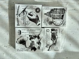 LaBlanche Stempelset Frankreich Paris Vintage – nostalgisch