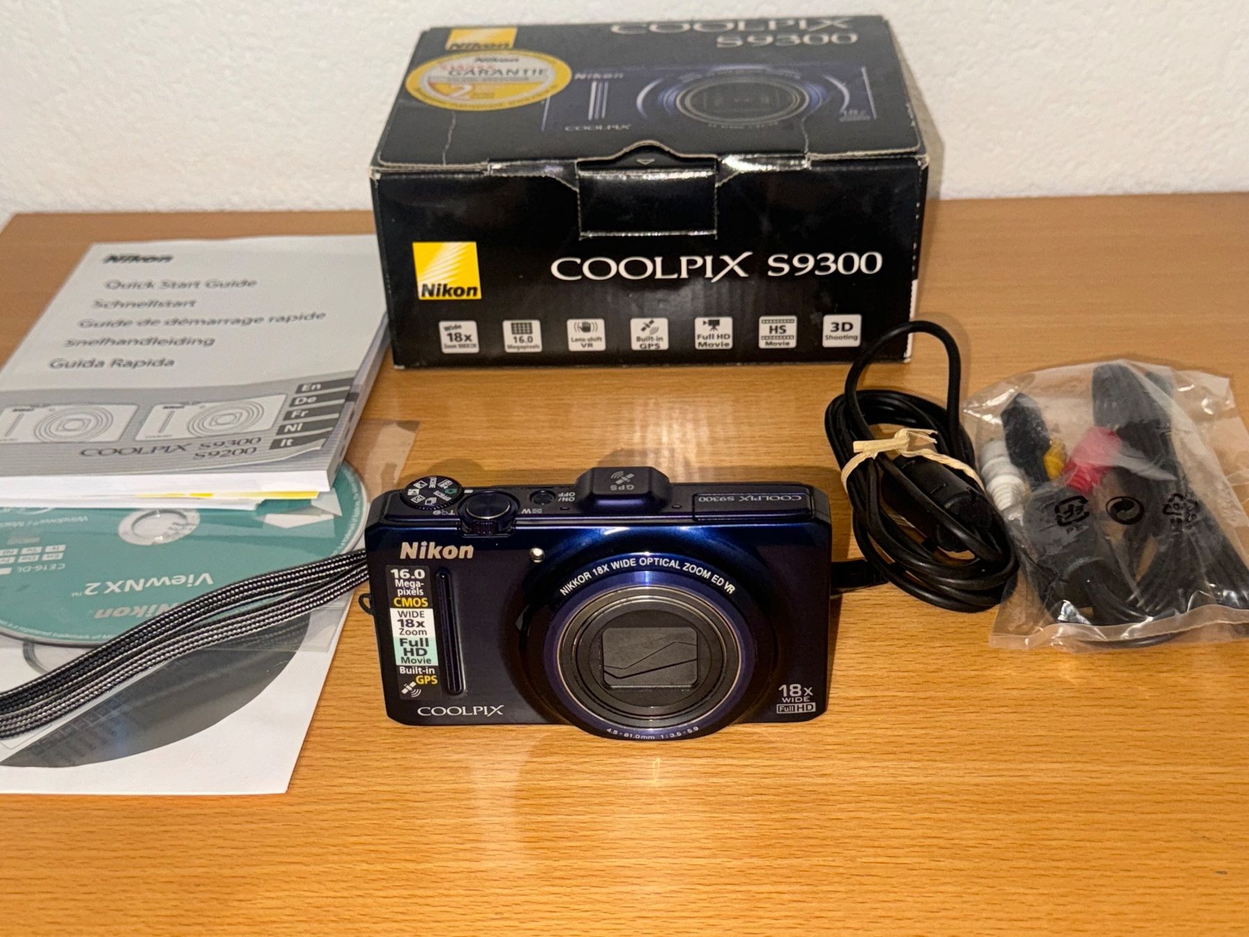 Nikon Fotocamera: NIKON COOLPIX S9300 – Usato da Kaiseraugst venduto da winnetou04