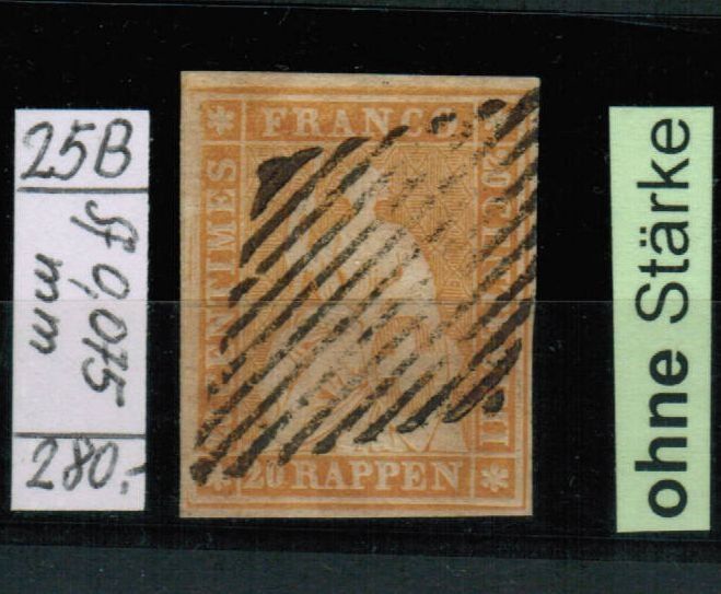 Tous les timbres: Strubel 25B – D'occasion à Bern par peri02