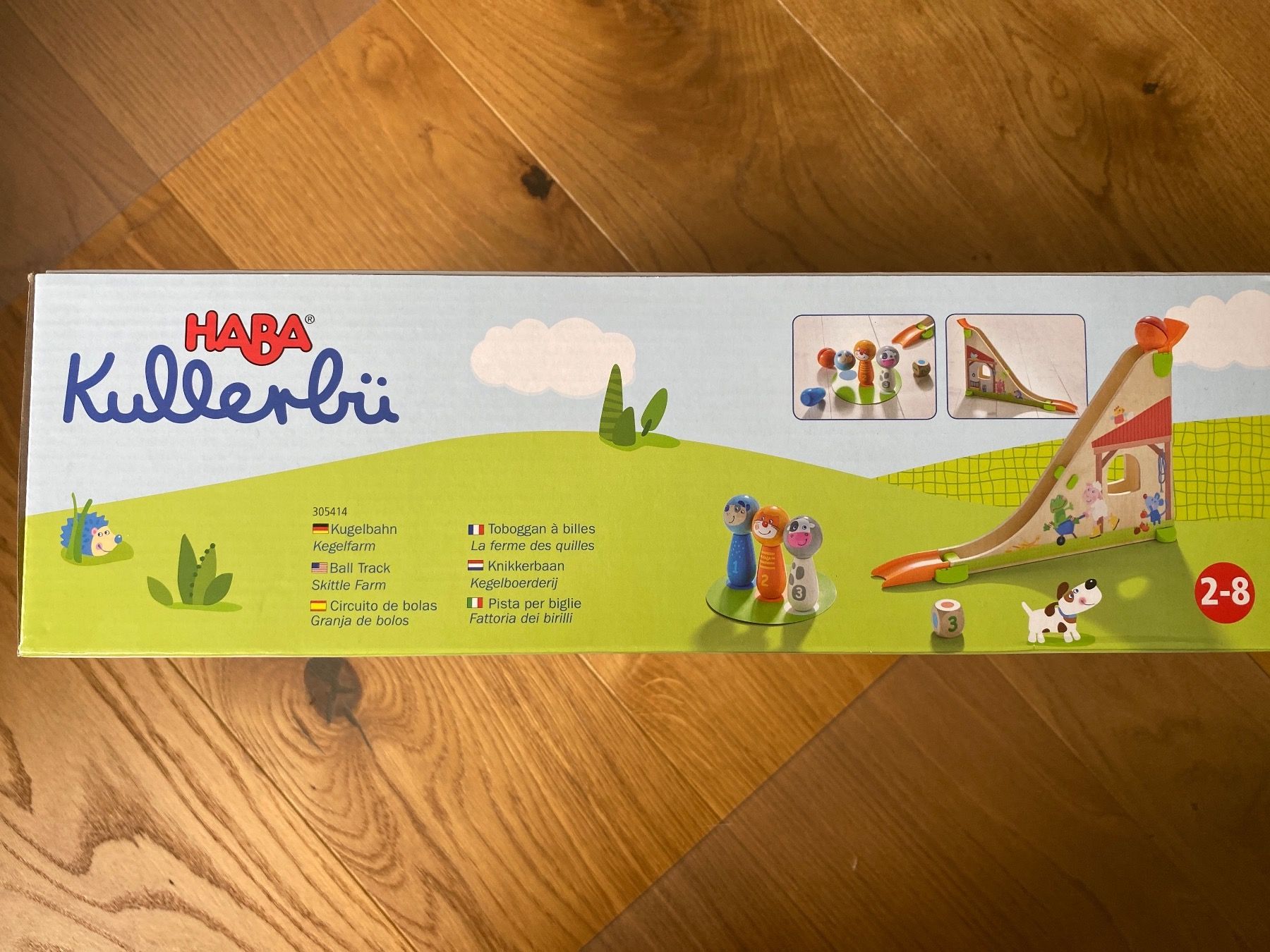 Haba Spielzeuge: Haba Kullerbü Kugelbahn Kegelfarm – Gebraucht aus Emmenbrücke von taigi01 1