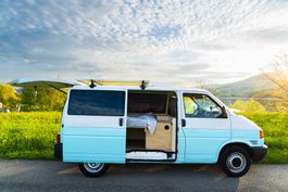 VW T4 Camper OFF-GRID EXPERTISÉ 05.2026 – Lithium 200Ah