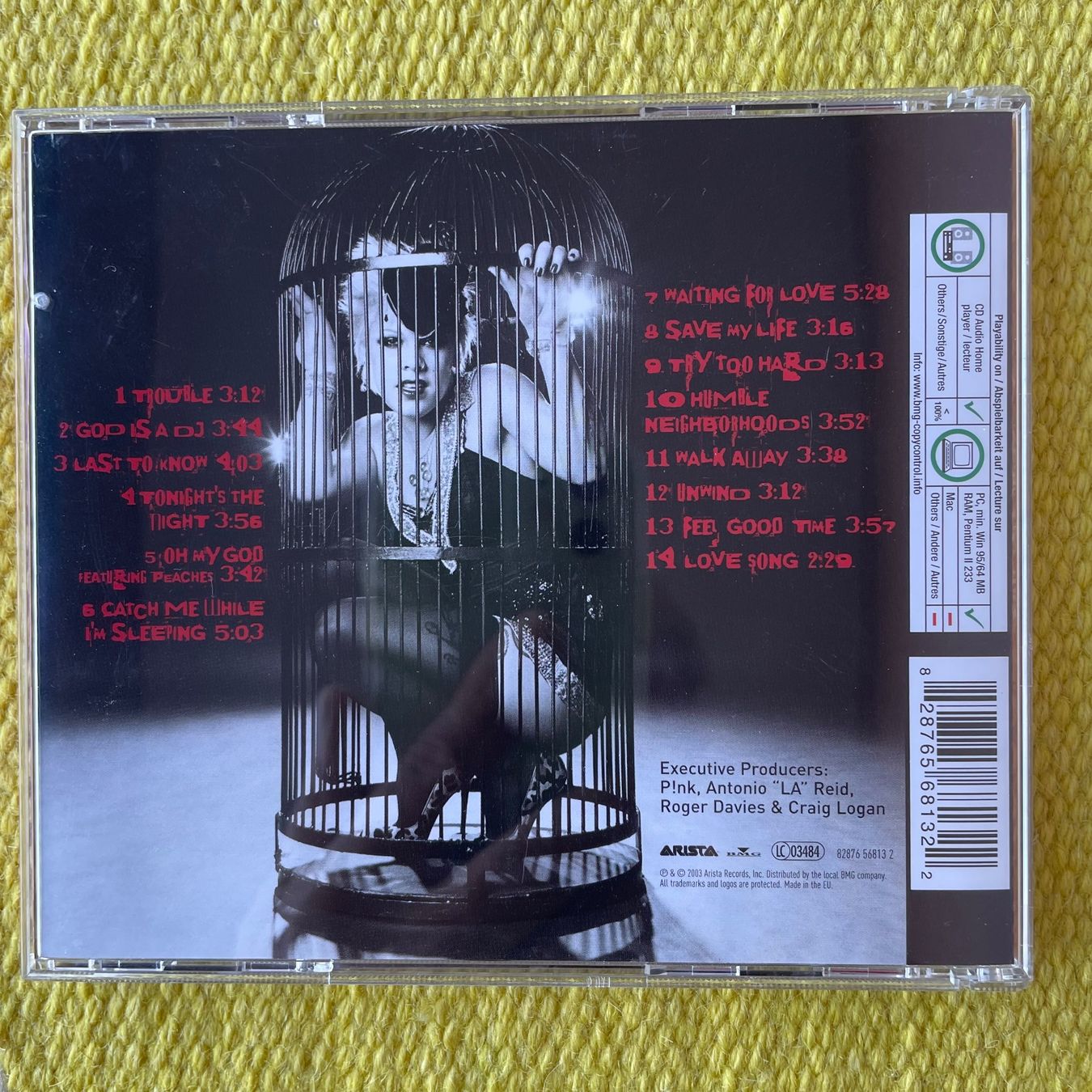 CDs: PINK-TRY THIS – Gebraucht aus Rorschacherberg von CD-Roli 1