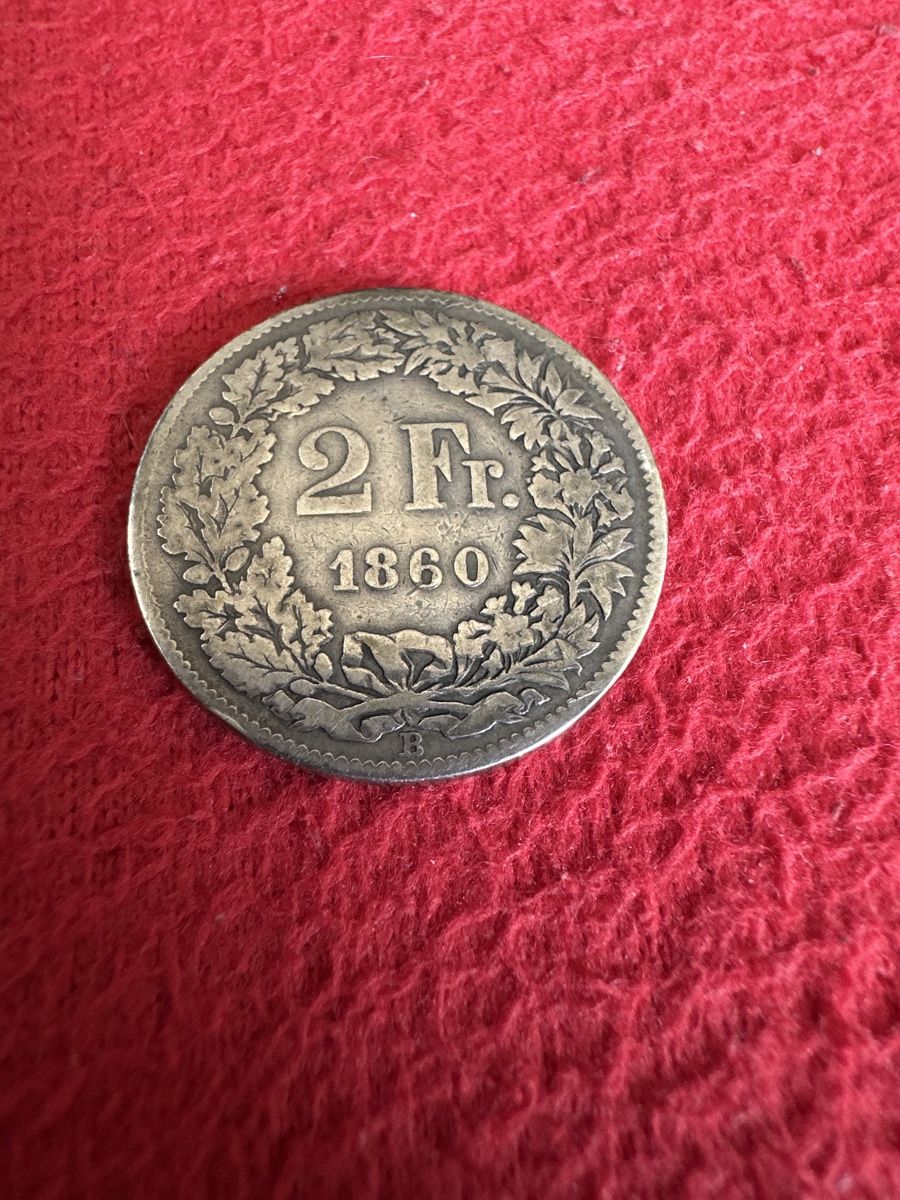 Tutti le monete: 2 Franke 1860 – Usato da Schlieren venduto da Kamacho 1