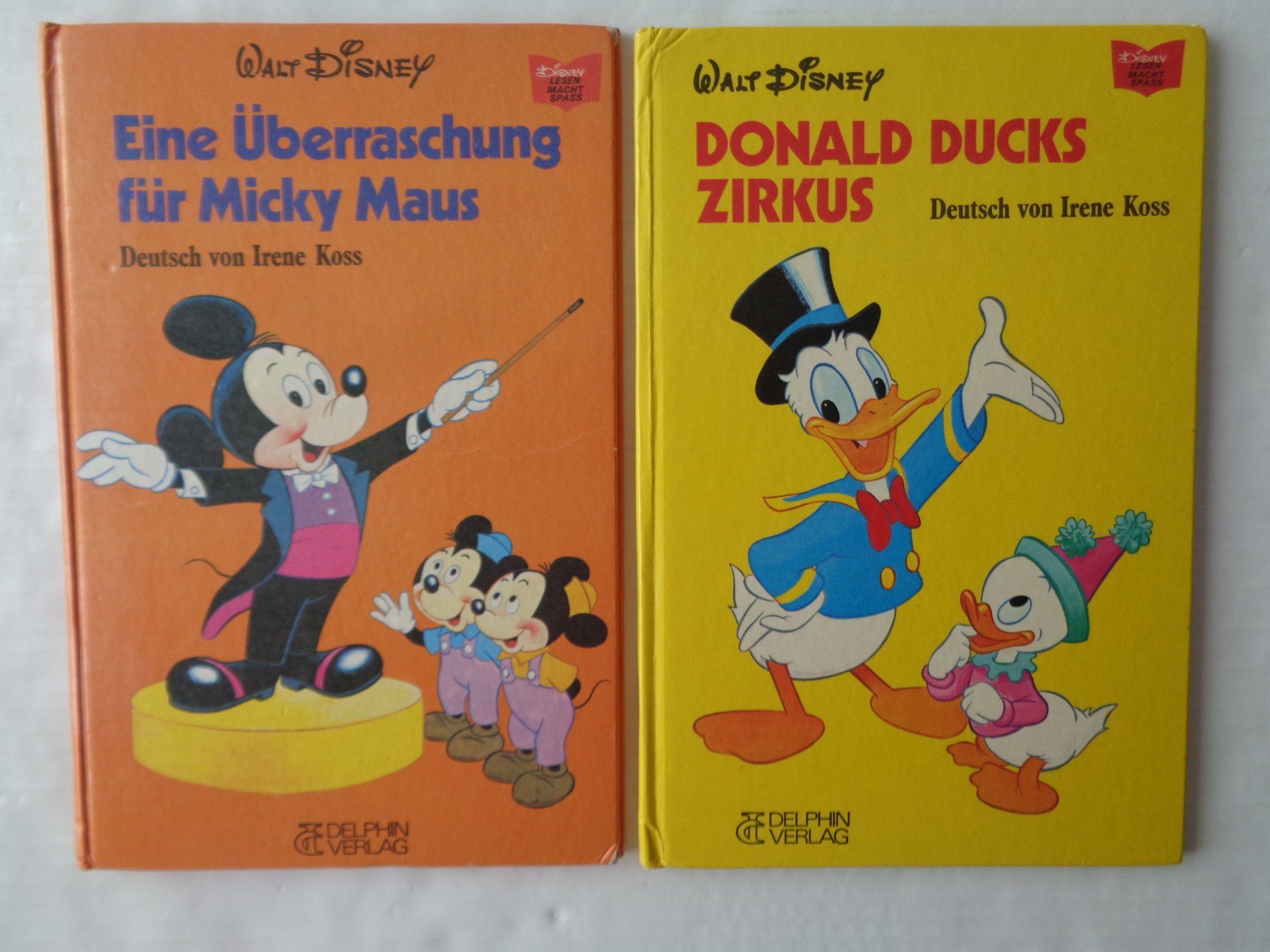 Comics: 2 Walt Disney Bücher - Micky Maus & Donald Duck - 1976 – Gebraucht aus Chur von Oregano1