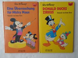 2 Walt Disney Bücher - Micky Maus & Donald Duck - 1976