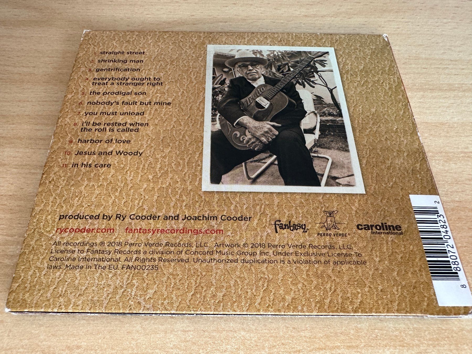 CDs: Ry Cooder – The Prodigal Son – Gebraucht aus Rikon im Tösstal von Alpenmutz 1