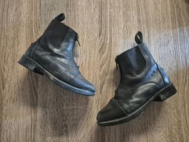 Leder Reitstiefeletten / Bottinen 30