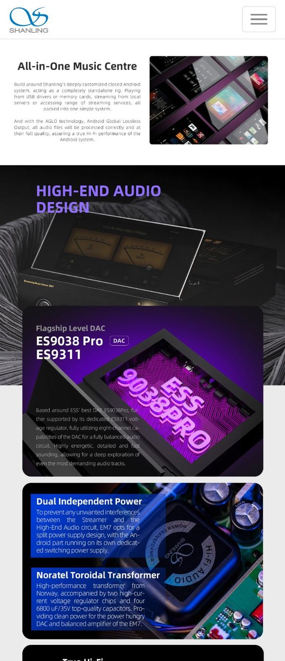 Shanling Verstärker: High-End Streaming-Center Shanling EM7 – Gebraucht aus Bargen SH von dav_wh79 5